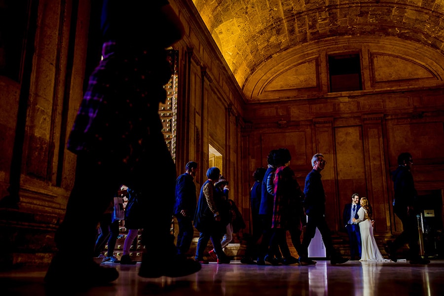 Postboda alhambra granada fotografos bodas bigote verde palacio carlos v