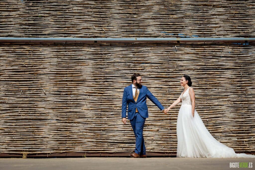 Fotografia Postboda en bodega vinos Celler del roure