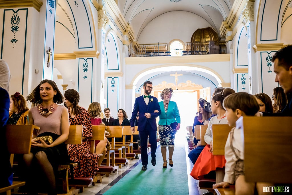 Boda almeria parroquia san javier murcia