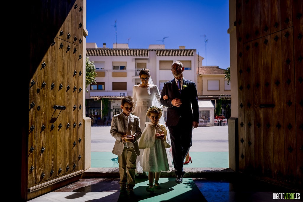 Boda almeria parroquia san javier murcia
