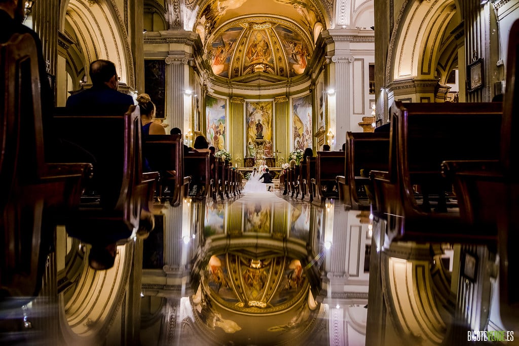Fotografo boda parroquia san bartolome murcia