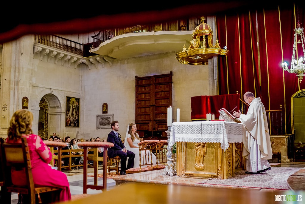 Fotografo bodas elche alicante basilica santa maria elche