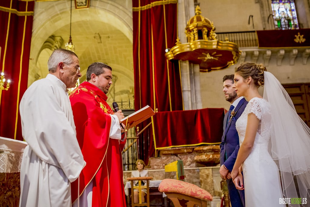 Fotografo bodas elche alicante ceremonia santa maria