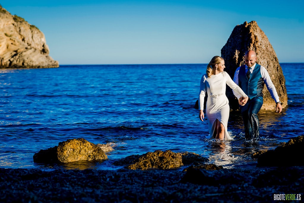 Postboda fotografo boda minas mazarron bolnuevo